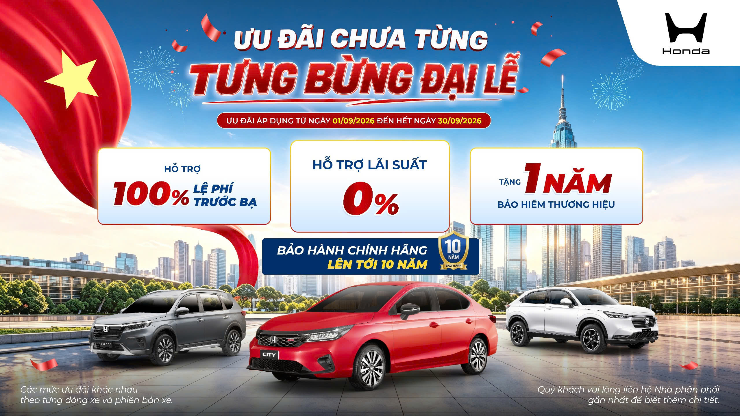  Ưu Đãi Chưa Từng Có Tháng 9 /2026
